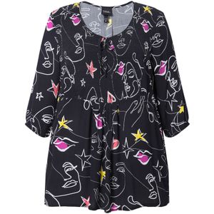 Ulla Popken Blouse  gemengde kleuren
