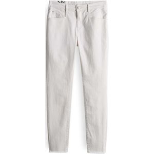 Opus - Evita - Jeans - Ecru - Katoen/Polyester/Elastaan