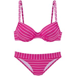 VIVANCE Bikini  pink / wit