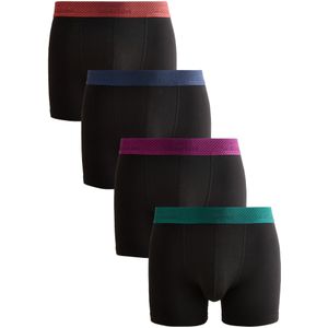 Next Boxershorts  donkerblauw / smaragd / rood / zwart
