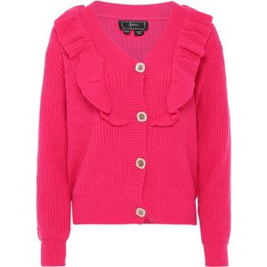 faina Gebreid vest  pink