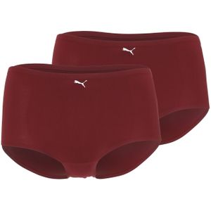 PUMA Broekje  robijnrood / wit