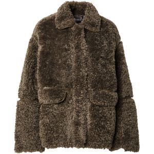 EDITED Winterjas 'Amia'  bruin