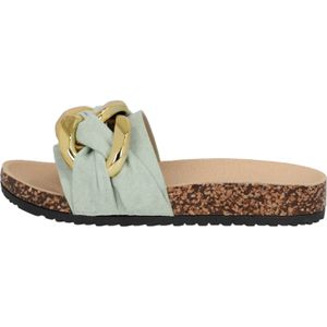 Palado Muiltjes 'Geofo'  goud / mintgroen