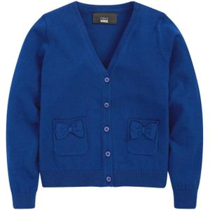 Next Gebreid vest  blauw
