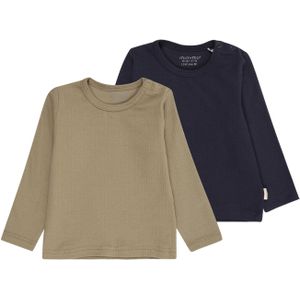 Minymo Blouse - 2-pack - Dark Navy - Minymo - 50 - Shirts
