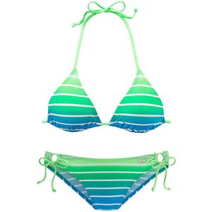 Look - Beugelbikini - Turquoise - Polyamide - Verwijderbare Softcups