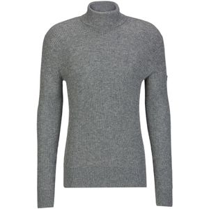 19V69 ITALIA Trui 'Tosco'  grijs gemêleerd