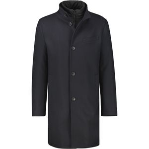 LERROS - Tussenjas - Navy - Klassieke Mantel - Licht Gevoerd