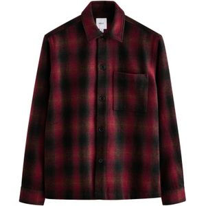 Next Overhemd  cranberry / zwart