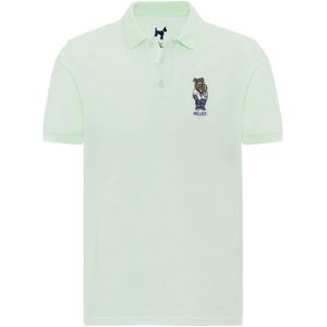 Williot Shirt  blauw / bruin / mintgroen / offwhite