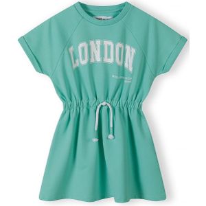 MINOTI Jurk  groen / wit