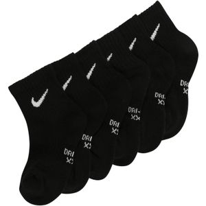 Nike - Dri-FIT Performance Basics - Sokken - Zwart Wit - 6-Pack