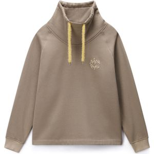 NAPAPIJRI Sweatshirt 'B-Fedaia'  beige / donkerbeige
