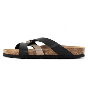 Bayton Muiltjes 'Santander'  bruin / goud / zwart