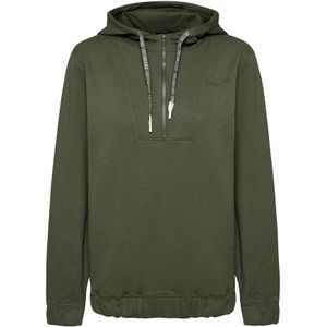 GREENBOMB Sweatshirt 'Animal Whale Free'  olijfgroen