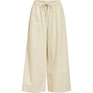 Broek - Groen - 50% Linnen 50% Biologisch Katoen - Wijde Pijpen