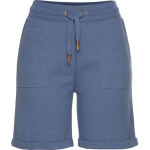 Bench - Loungewear Bermuda - Jeans mêlee - Met Opgerolde Pijpzomen en Zijzakken