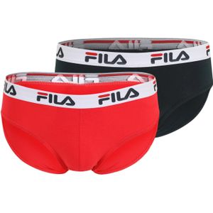 FILA Slip  rood / zwart / wit