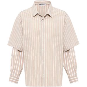 Dandalo Overhemd  nude / wit
