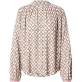 Regular fit blouse van viscose in all-over look