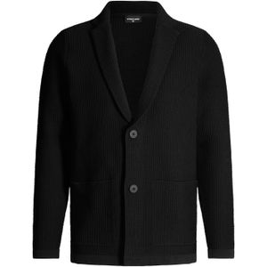 STRELLSON Gebreid vest ' Victor '  zwart