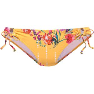 Look - Gedessineerd Bikinibroekje - Geel - Polyamide