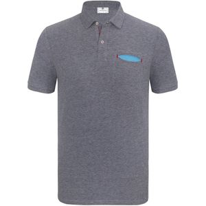Dandalo Shirt  blauw / grijs gemêleerd
