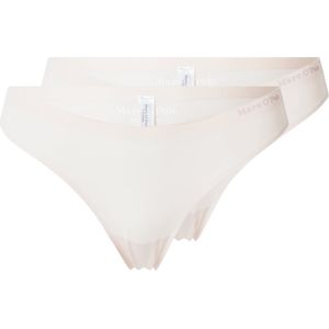 Marc O'Polo - Damesstring - Effen - Labelprint - Pak van 2 paar