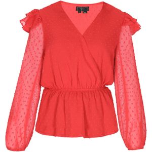 faina Blouse  rood