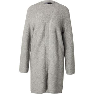 Only - ONLKATIA LS STRUCT OPEN CARDIGAN - Medium Grey Melange - Cardigan