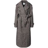 TOPSHOP Tussenmantel 'CALLY'  grijs gemêleerd