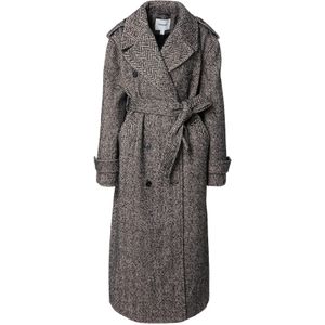 TOPSHOP Tussenmantel 'CALLY'  grijs gemêleerd