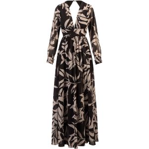 Kraimod Avondjurk  beige / zwart