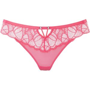 Lascana - ALICIA - String - Pink - Fijn Kant