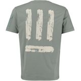 Key Largo - Cover - T-shirt - Pastelgroen - Jersey, Ronde Hals, Motiefprint