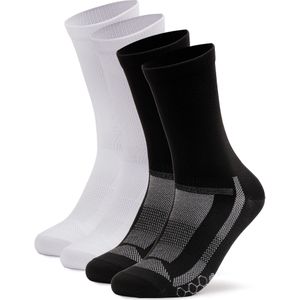 Occulto - Eddy - Fiets Sokken - Zwart - Pak van 2