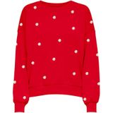 ONLY Sweatshirt 'ONLBrooke'  geel / rood / wit