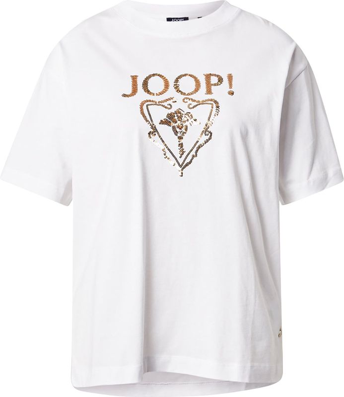 Joop! - Pailletten T-shirt - Wit - Dames