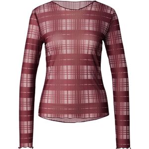 OBJECT - OBJMontana - Longsleeve - Wijnrood - Slanke Pasvorm