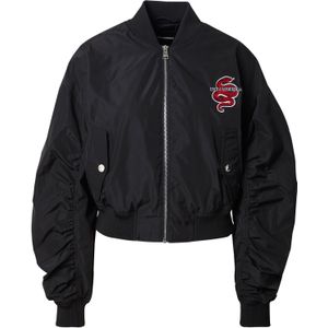 Karl Lagerfeld Tussenjas  donkerrood / zwart / wit