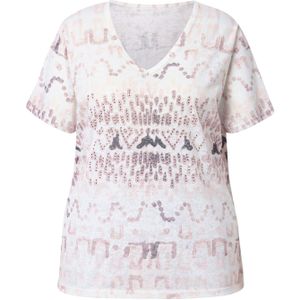 MIAMODA Shirt  pink / wit