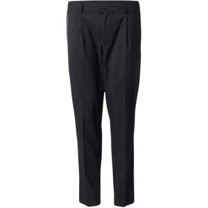 Karl Lagerfeld Bandplooibroek  zwart / wit