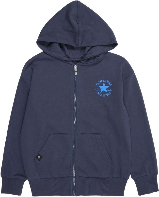 Converse Kids Sustainable Core Sweatshirt Met Rits Blauw