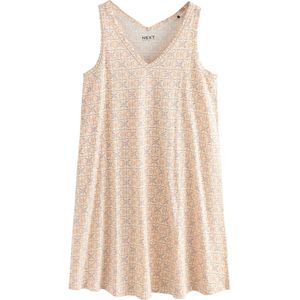 Next Jurk  perzik / magenta / pastelroze