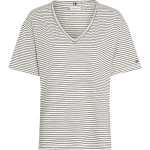 TOMMY HILFIGER Shirt  navy / wit