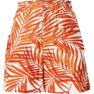 ONLY Broek 'LISA'  oranje / wit