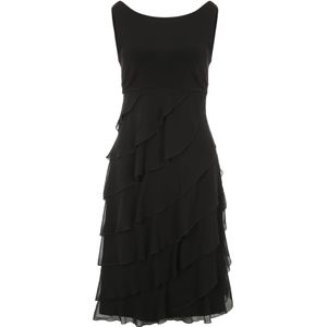 SWING - Cocktailjurk - Zwart - Kort/mini - Losse Pasvorm