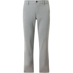 JACK & JONES Chino 'JPSTOLLIE CONNOR'  grijs gemêleerd