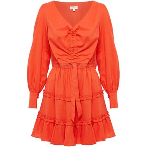 Sável Jurk 'OLIA'  oranje